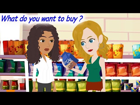 Dora Ep3 At The Supermarket English for Beginner| English Speaking Course