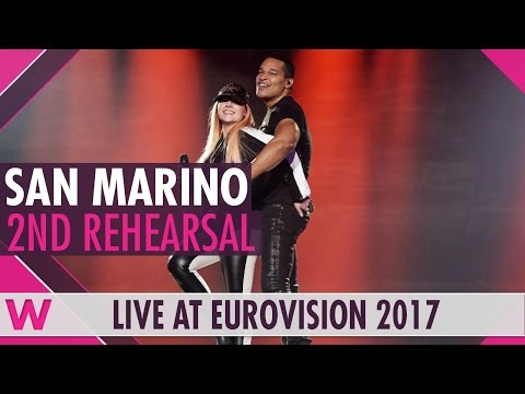 Second rehearsal: Valentina Monetta, Jimmie Wilson Spirit Of The Night (San Marino) Eurovision 2017