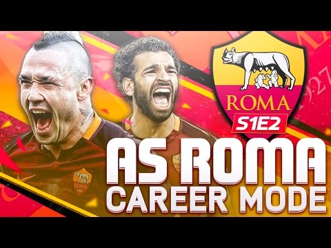 FIFA 16 AS Roma Career Mode - S1E2 - So Many Transfers!! Facing Juventus!!