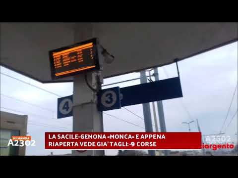 Mi Manda A2302 del 23 dicembre - La Sacile-Maniago già alle prese con forti tagli