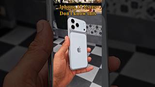 iPhone 17 Uncommon Feature #smartphone #iphone #iphone17