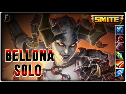 SMITE # RANKED-CONQUEST # BELLONA - SOLO  - Season 8 #11 (ESTE PICK ESTA SUPER FUERTE!!)