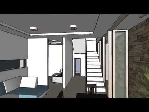 Rumah dengan muka lebar (lahan 16 x 11 m) [desain siap pakai kode 011 