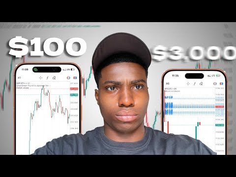 I Tried Flipping $100 Trading Account in Only 48hrs!.........