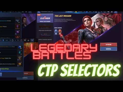 LEGENDARY BATTLES - WHAT TO CHOOSE ??!!- FREE CTP SELECTOR OR CTP OF RAGE  !! - Marvel Future Fight