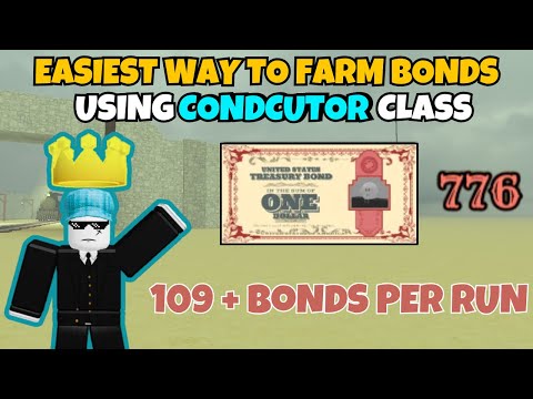 Easiest Way To Farm Bonds Using Conductor  Class (Dead Rails)