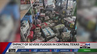 Flooding in Lampasas Destroys Businesses, Forces Evacuations