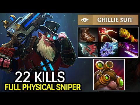Full Physical Sniper – Machine Gun Hit so Hard Dota 2