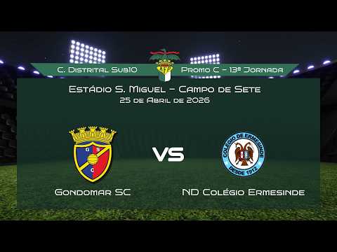 AFPorto Sub10 - Promoção C - 13ª Jornada - Gondomar SC vs ND Colégio Ermesinde