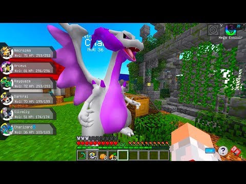 Minecraft : MEGA CHARIZARD MEWTWO X - POKEMON MASTERS Ep.48 « Nitro »