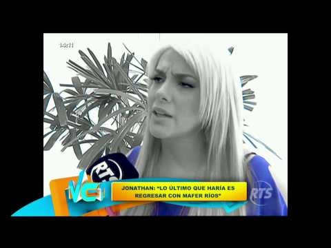 Mafer Ríos se refiere a la polémica con Jonathan Estrada