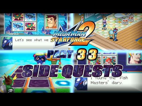 [ 33 ] ALL SIDEQUESTS in Mega Man Star Force 2 EXTRAS
