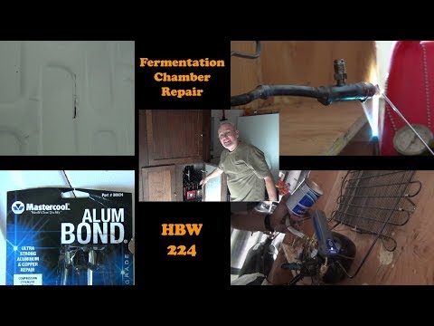 HBW 224: Freon Leak in Fermentation Chamber - Repairing an old refrigerator