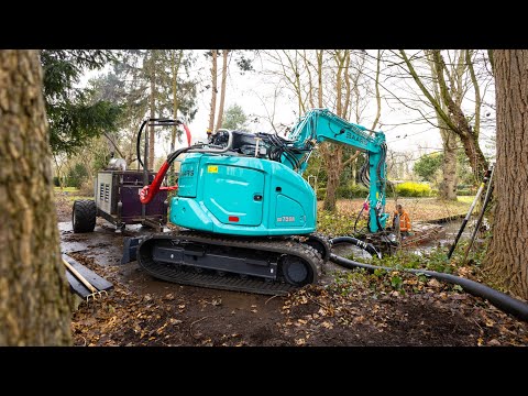 Kobelco SK75SR-7 voor Baars Aannemerij BV