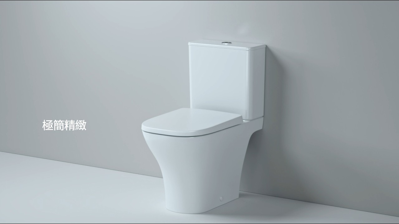Close coupled toilets White Optica A341V1D00H + A342V16000 + A801F72001 Roca