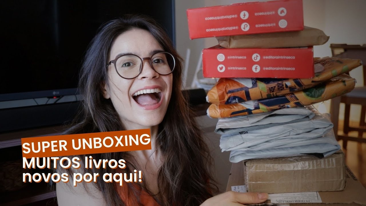 SUPER UNBOXING com MUITAS novidades incríveis!