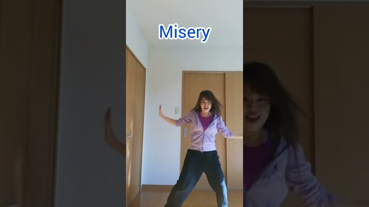 glee - Misery #shorts #glee #dance #cover