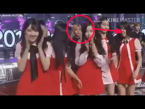 Wanna one  gfriend moment #mma 2017