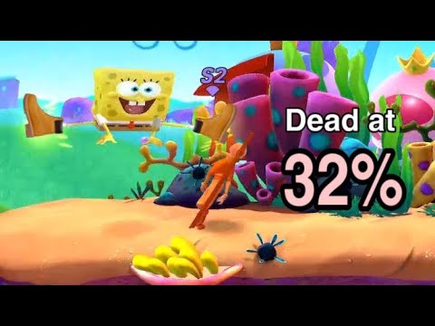 Spongebob is fair and balanced… [Nickelodeon All-Star Brawl]
