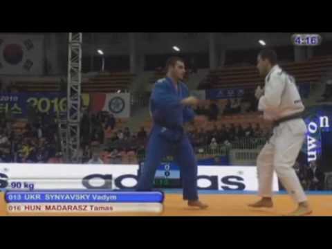 SUWON 2010 SYNYAVSKY (UKR) MADARASZ (HUN) -90 KG