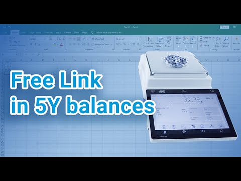 Přímá komunikace vah 5Y s počítačem díky USB Free Link