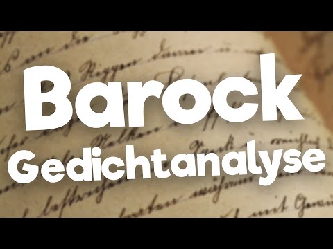 Poem analysis: Baroque writing explained!