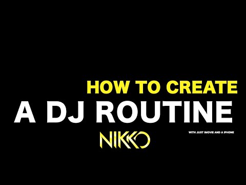 HOW TO CREATE A DJ ROUTINE With iMove - djnikk0TV