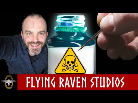 Three Awesome options to help paint "poisoned weapons" on your mini's