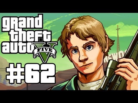 Grand Theft Auto 5 Gameplay / Playthrough w/ SSoHPKC Part 62 - Franklin's New Hair