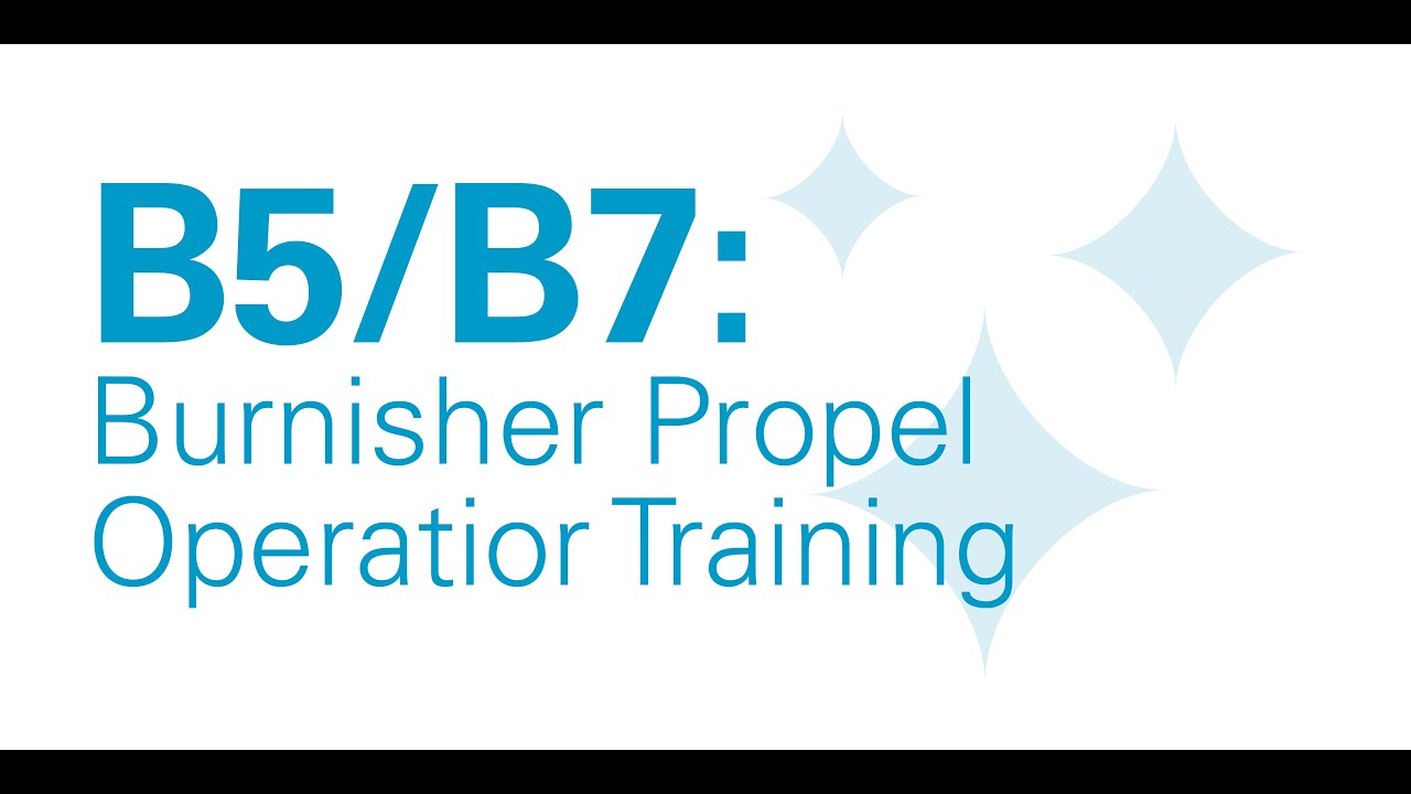 B5 No Propel: No Actuator Operator Training Video