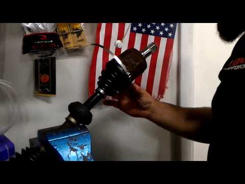 How to replace CV boots and install Speedi Boot on your Axle CV joint boot quick and easy