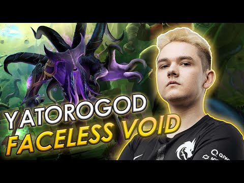 YATORO WITH NEW FACELESS VOID ARCANA AND A RAMPAGE! YATORO FACELESS VOID DOTA 2 PRO GAMEPLAY