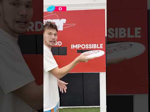 IMPOSSIBLE FRISBEE THROW!