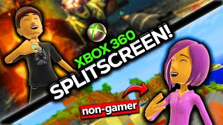 Playing Xbox 360 Split Screen Games with my Non-Gamer Girlfriend!
