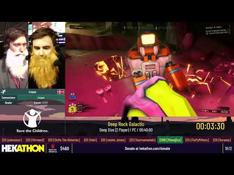 Deep Rock Galactic [Deep Dive (2 Player)] Co-op by Cropax & Fnzyy - #HEKOFF22