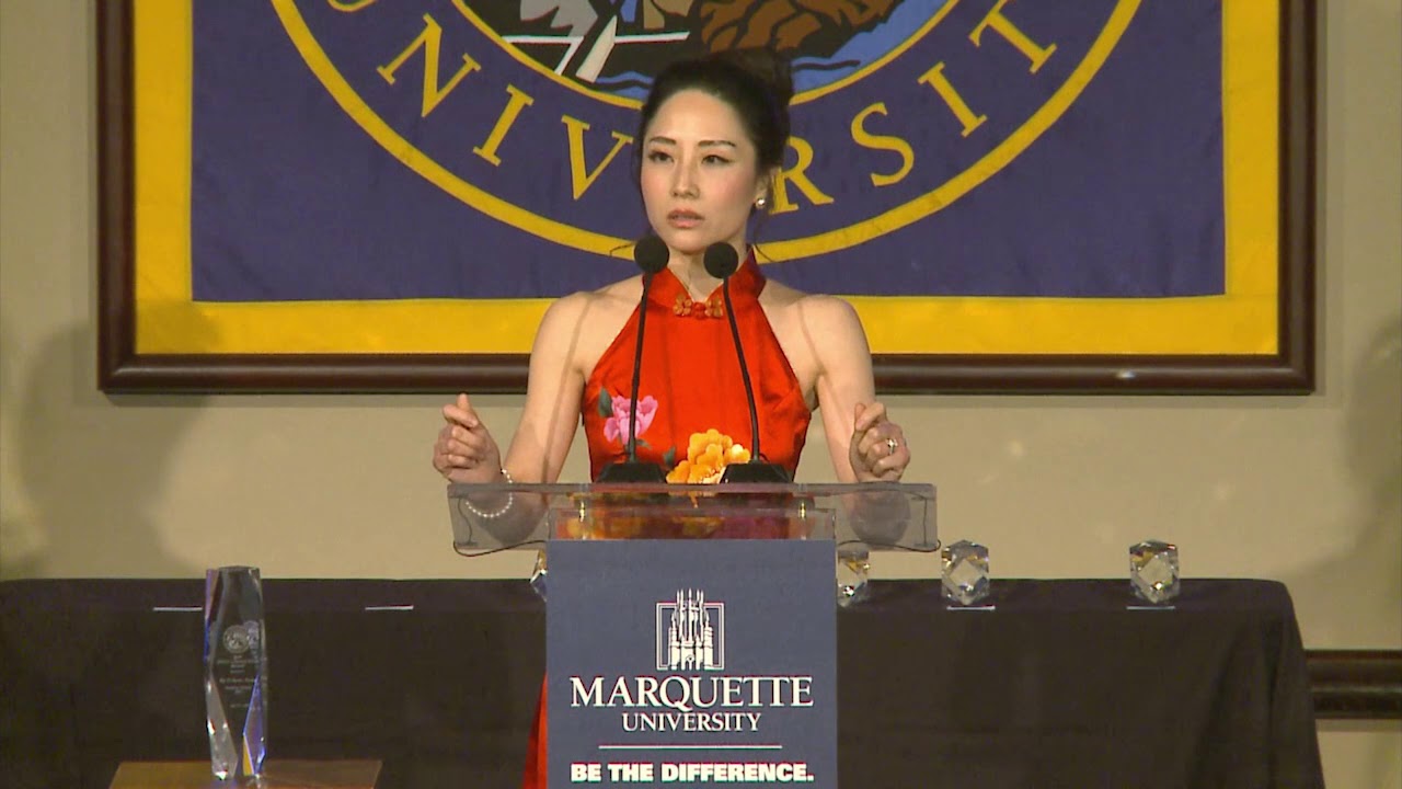 Sherry Zhang At The 2019 Spirit Of Marquette Awards