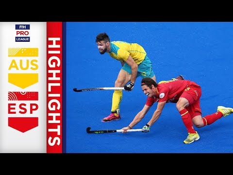 Australia v Spain | Week 7 | Men's FIH Pro League Highlights