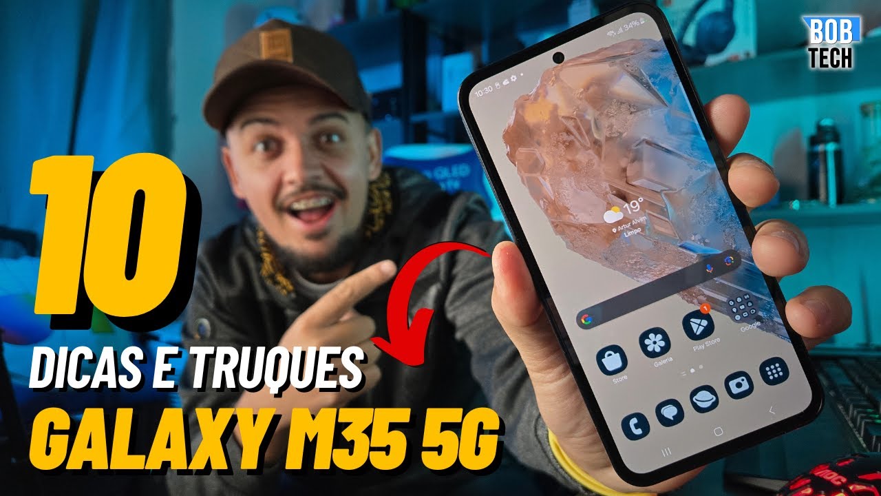 GALAXY M35 5G - 10 DICAS E TRUQUES