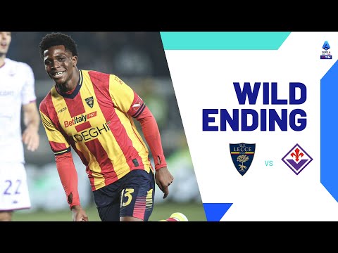 DUE gol in 120 secondi affondano la Viola | Wild Ending | Lecce-Fiorentina | Serie A TIM 2023/24