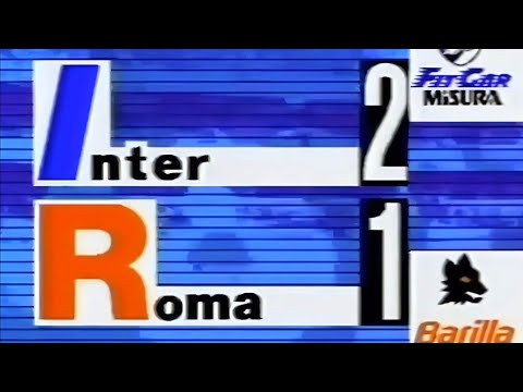 Inter-Roma 2:1, 1990/91 - Domenica Sportiva (Carnevale-Klinsmann-Pizzi)