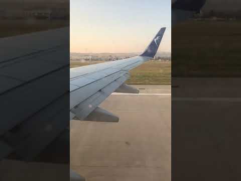 Blue Air CLJ to OTP take off