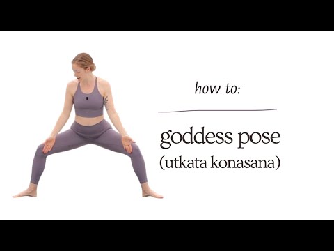 Goddess Pose / Utkata Konasana (Yoga Tutorial)