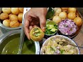 pani puri recipe in telugu| pani puri | ఇంట్లోనే అప్పటికప్పుడు   క్షణ