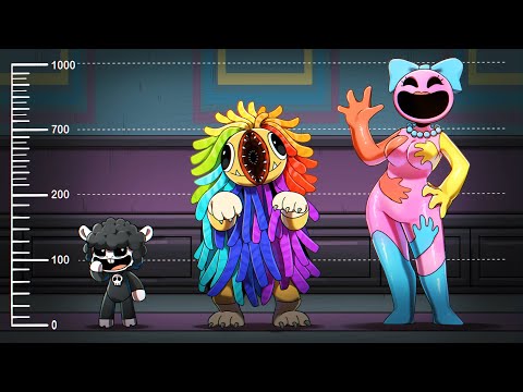 Poppy Playtime Size Comparison (Poppy Playtime Chapter 4 Animation)