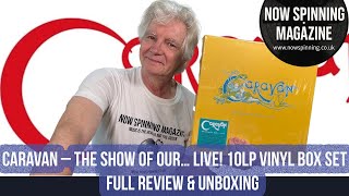 Caravan – The Show of Our… Live! 10LP Vinyl Box - Unboxing