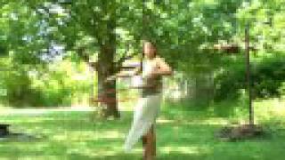 Hooping at 4 weeks to Happy Rhodes