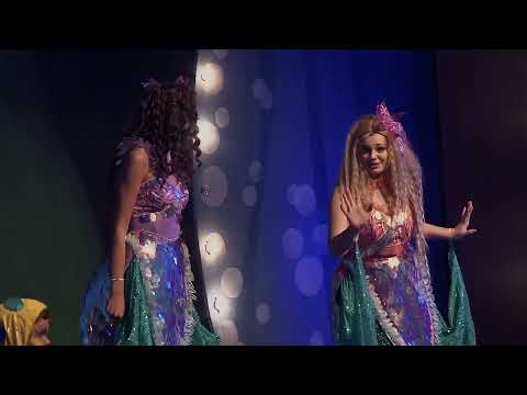Original Broadway Cast of The Little Mermaid performing song She's in Love