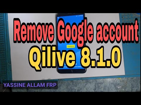 Qilive Q1056in3g 8.1.0 Remove frp bypass 2020
