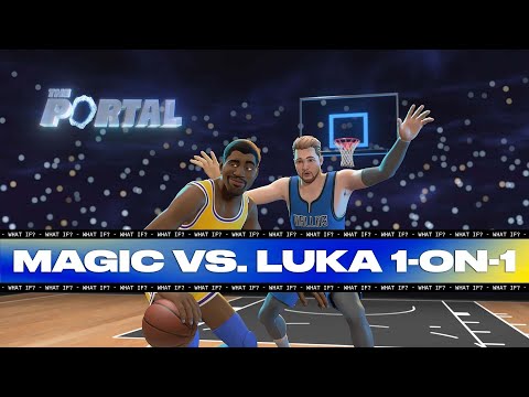 Luka Doncic vs. Prime Magic Johnson 1-on-1 | THE PORTAL S1 E5