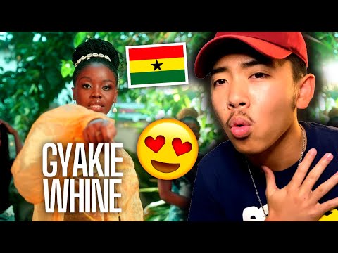 Gyakie - Whine (Official Music Video) AMERICAN REACTION! 🇬🇭😍 Ghana Music
